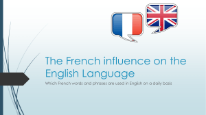 French English