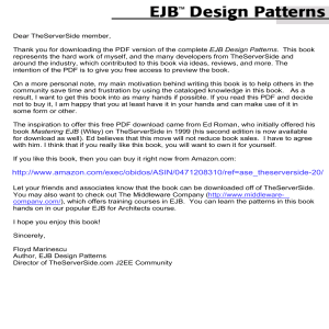 EJB Design Patterns,Advanced Patterns,Processes and Idioms[Wiley][2002]2