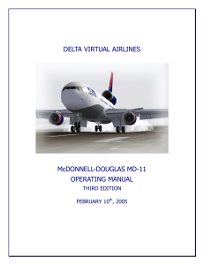 McDonnell Douglas MD-11 Manual
