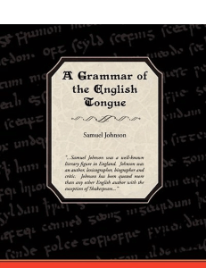 A Grammar of the English Tongue (Samuel Johnson) (Z-Library)