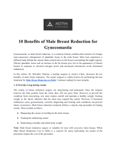 10 Benefits of Male Breast Reduction for Gynecomastia
