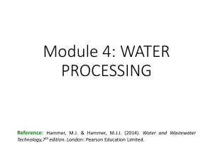 Module 4 Water Processing