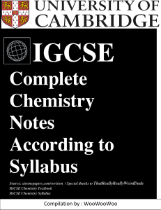 Copy of chemisty igcse updated till syllabus copy