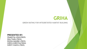 GRIHA ppt (43 pages)