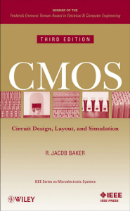 CMOS Circuit Design  Layout  and Simulation  3rd Edition
