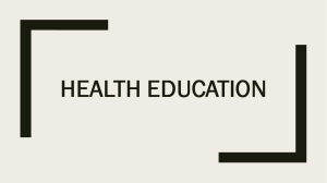 Health Education