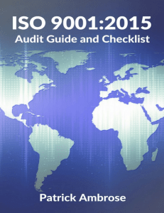 ISO 9001 Audit Guide - Patrick Ambrose