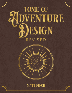 Tome of Adventure Design  Revised  PDF