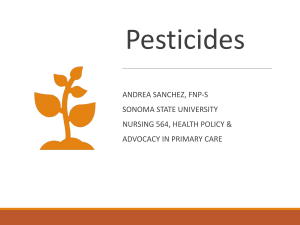 EPA and Pesticides