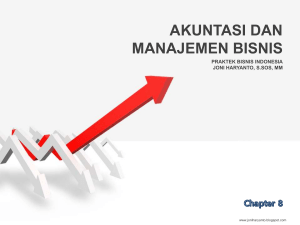 8.Akuntansi dan manajemen bisnis