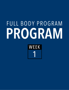 Jeff Nippard - Fundamentals - full body 3x week