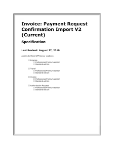 Payment Request Confirmation Import v2