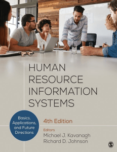 Human Resource Information Systems 4th Edition
