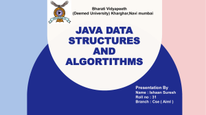 Java Data Structures AND ALGORTITHMS