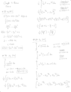 Solutions Ch 4 review evens