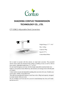 CTT-Z08C2-AdjustableDeskConverters