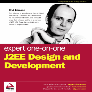 Wrox.Expert.One.On.One.J2EE.Design.And.Development.Oct.2002.ISBN.0764543857