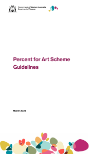 WA Gov Percent for Art Scheme Guidelines 2023