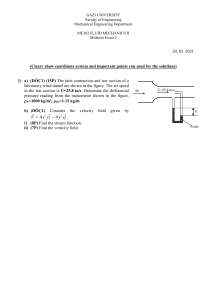 ME302 Midterm Homework Q1 (20.05.2021)