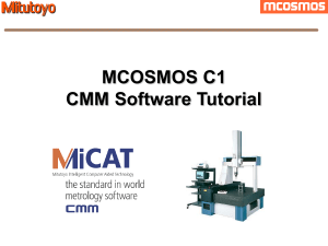 MCOSMOS C1 training 