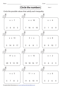 inequalities circle-all