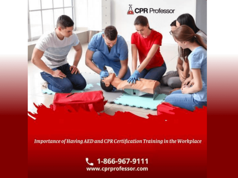 Importance of Having AED and CPR Certification Training