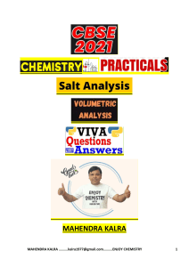 chemistry practicals viva
