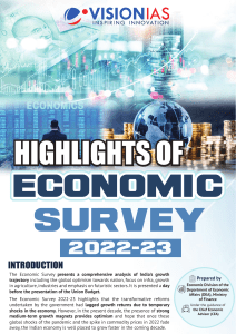 Economic survey Summary