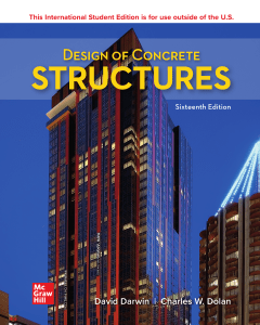 David Darwin  Charles W. Dolan - Design of concrete structures (2021) - libgen.li