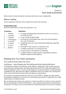 LearnEnglish-Reading-C1-Four-book-summaries