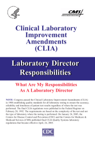 brochure7 laboratory director responsibility
