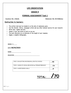 Grade 9 LO Assessment Term 1 2023 (AutoRecovered)