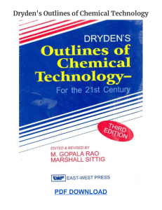 pdfcoffee.com drydenx27s-outlines-of-chemical-technology-pdf-free