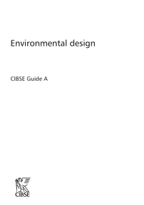 CIBSE guide A Environmental design