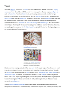 Tarot - Wikipedia