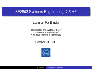 Lecture1 2017 Systems Engineering