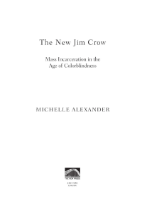 the new jim crow - intro. - chapter 2 0