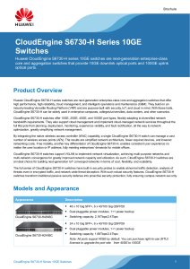 Huawei CloudEngine S6730-H Series 10GE Switches Brochure (3)