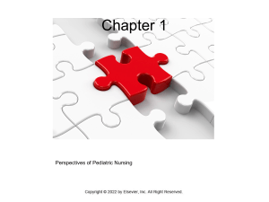 chapter one for peds