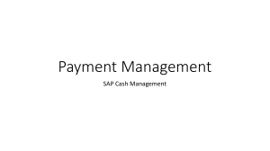 Payment Management