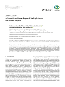 A Tutorial on Nonorthogonal Multiple Access for 5G and Beyond