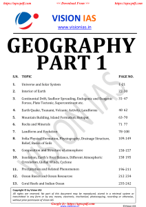 Vision 2021 Indian Geography (1)