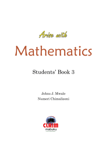 7 Arise in Mathematics Students Book 3 (1)