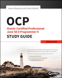 OCP  Oracle Certified Professional Java SE 8 Programmer II Study Guide ( PDFDrive )