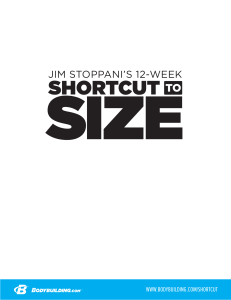 12-Week Size Shortcut Workout Program