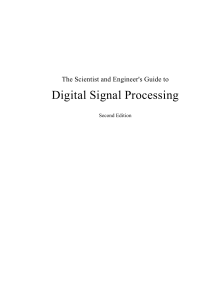 The Scientist and Engineer's Guide to DSP