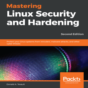 Mastering Linux Security and Hardening 2nd Edition