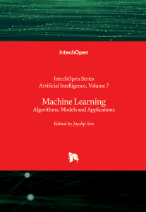 Machine Learning Algorithms Models and Application