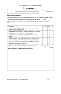business proposal rating sheet - Copy