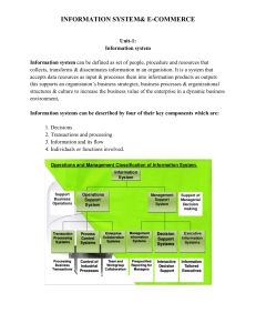 Information-System-E-Commerce